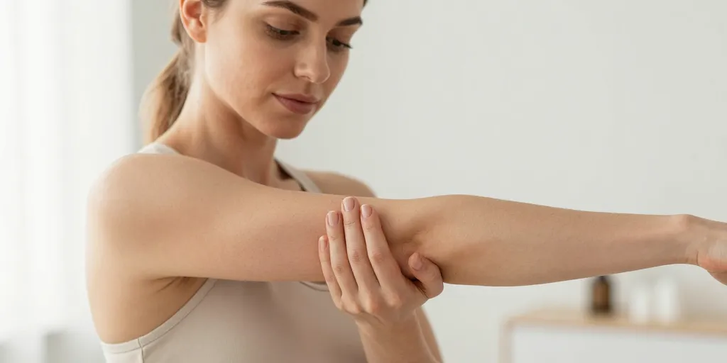 massage lymphatique du bras