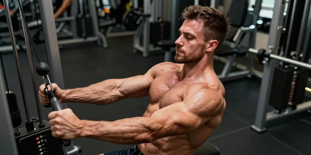 triceps on machine