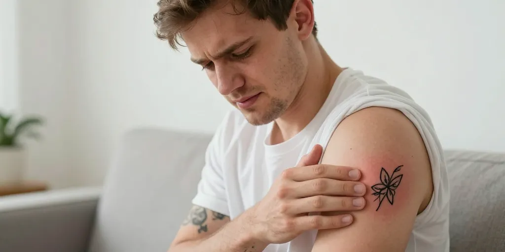 douleur musculaire apres tatouage