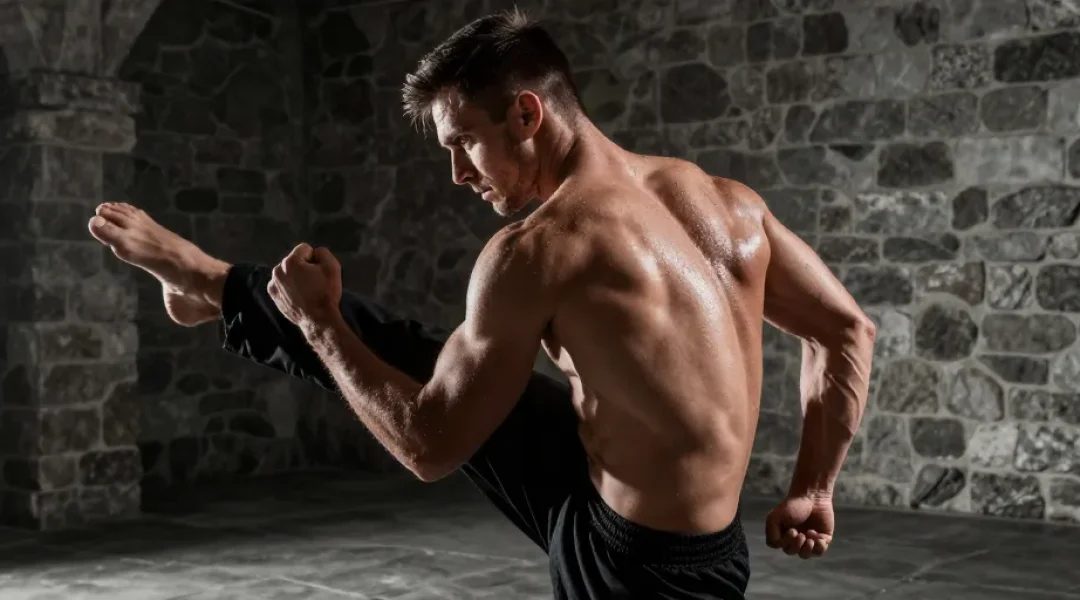 bruce lee muscles
