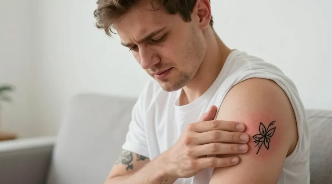 douleur musculaire apres tatouage