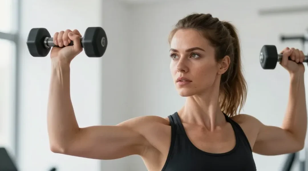 exercice épaule femme