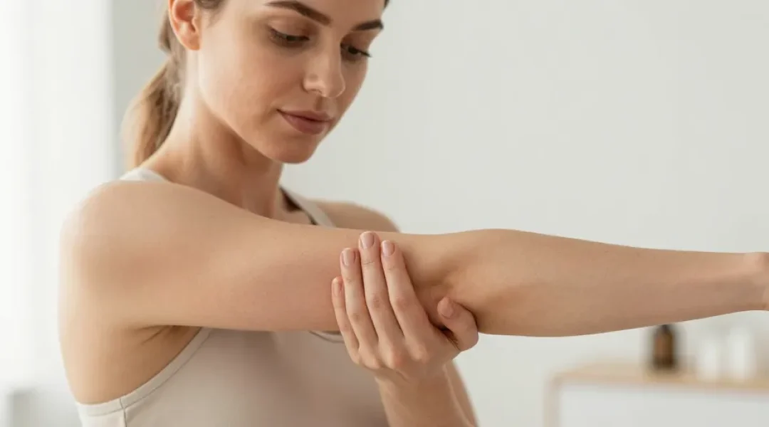 massage lymphatique du bras