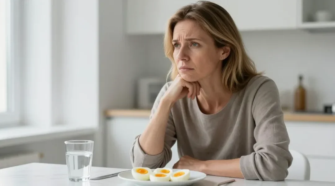 oeufs durs constipation